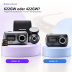 Kamera samochodowa Nextbase 622GW & 422GW – wideorejestrator 4K z GPS, Wi-Fi i trybem parkingowym