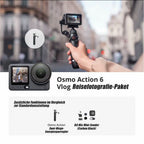 DJI OsmoAction 6 All-in-One-Actionkamera mit variabler Blende