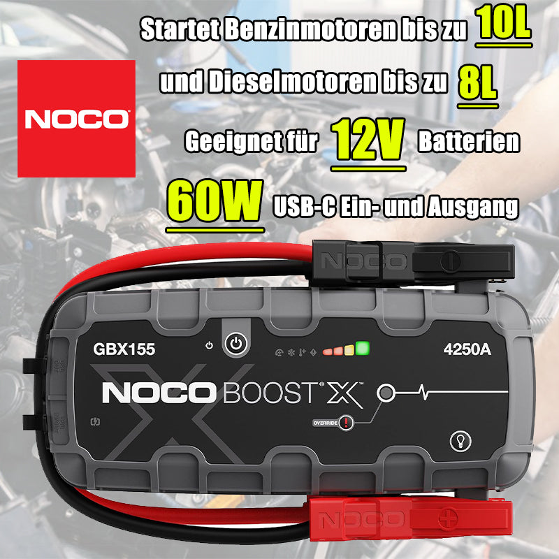 【Výročí NOCO】NOCO Boost X GBX155 4250 A 12 V UltraSafe lithiový startovací zdroj