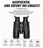 Binoculares térmicos multiespectrales HIKMICRO HABROK 4K HQ35L 5.5-22×60