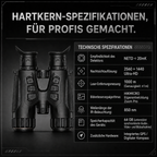 Binoculares térmicos multiespectrales HIKMICRO HABROK 4K HQ35L 5.5-22×60