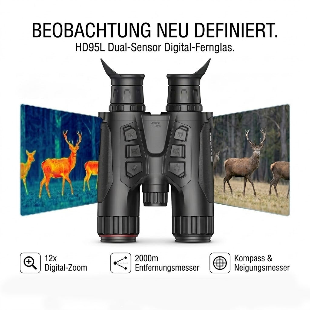 Binoculares térmicos multiespectrales HIKMICRO HABROK 4K HQ35L 5.5-22×60