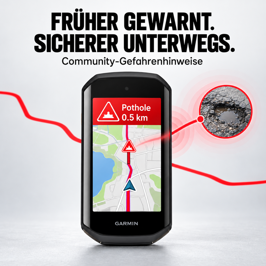 Garmin Edge 1050 GPS Fahrradcomputer mit 3,5 Zoll Touchdisplay, Navigation, Trainingsfunktionen, Karten und bis zu 20 Std. Akkulaufzeit