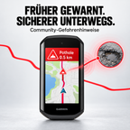 Garmin Edge 1050 GPS Fahrradcomputer mit 3,5 Zoll Touchdisplay, Navigation, Trainingsfunktionen, Karten und bis zu 20 Std. Akkulaufzeit