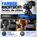 Cámara de seguridad exterior Wi-Fi Eufy – Floodlight Cam E340 con cámara dual 3K 360°