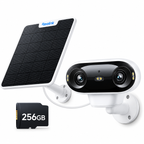 Reolink Kamera Argus 4 Pro 4K, Akku Außenkamera, WLAN Überwachungskamera mit Nachtsicht