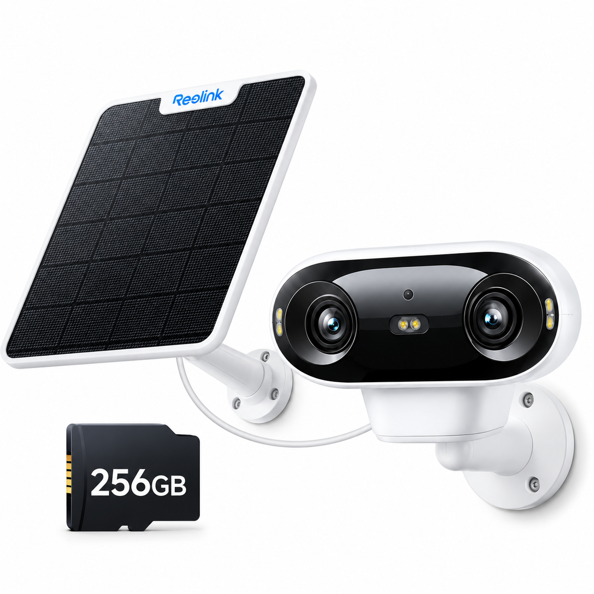 Reolink Kamera Argus 4 Pro 4K, Akku Außenkamera, WLAN Überwachungskamera mit Nachtsicht