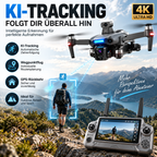 Profi Wärmebild-Drohne mit 4K Kamera, Infrarot & GPS, für Jagd, Sicherheit und Industrie