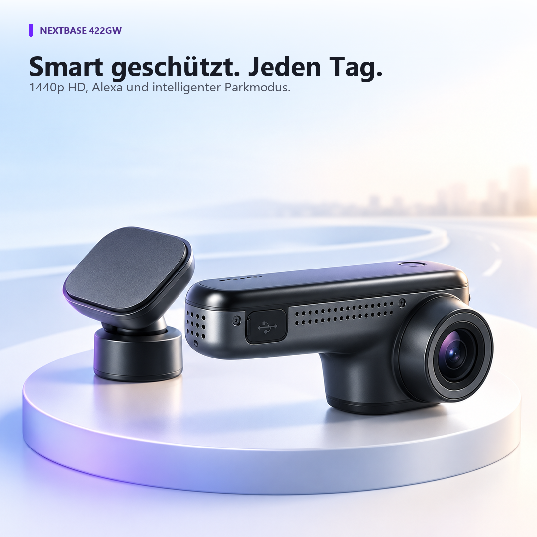 Nextbase 622GW & 422GW Dash Cam – 4K Autokamera mit GPS, WLAN & Parkmodus