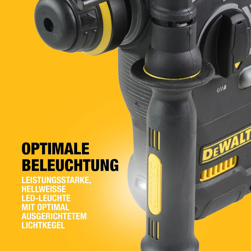 Leichter 3-in-1 Bohrhammer – Bohren, Hammerbohren und Meißeln für Heimwerker