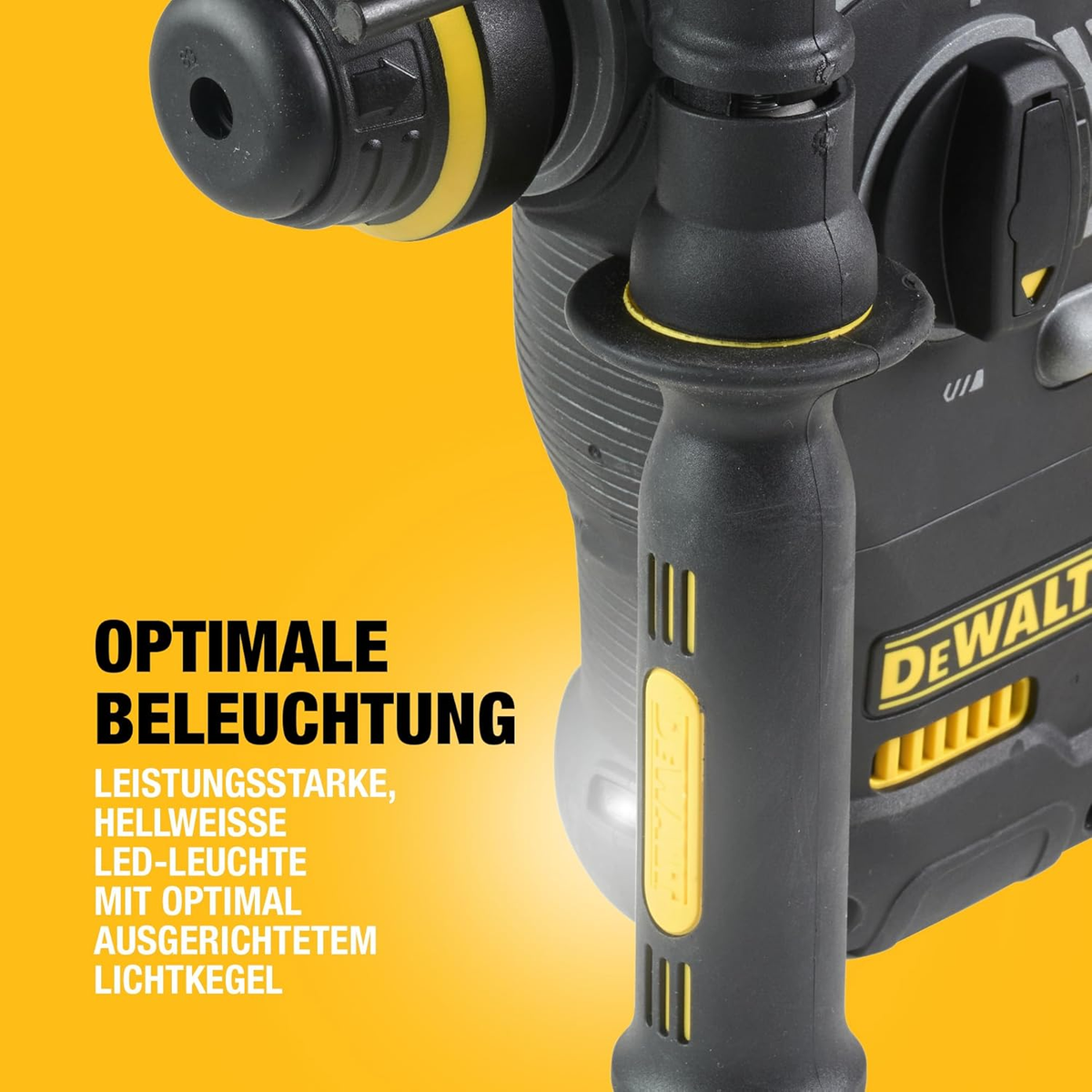 Leichter 3-in-1 Bohrhammer – Bohren, Hammerbohren und Meißeln für Heimwerker