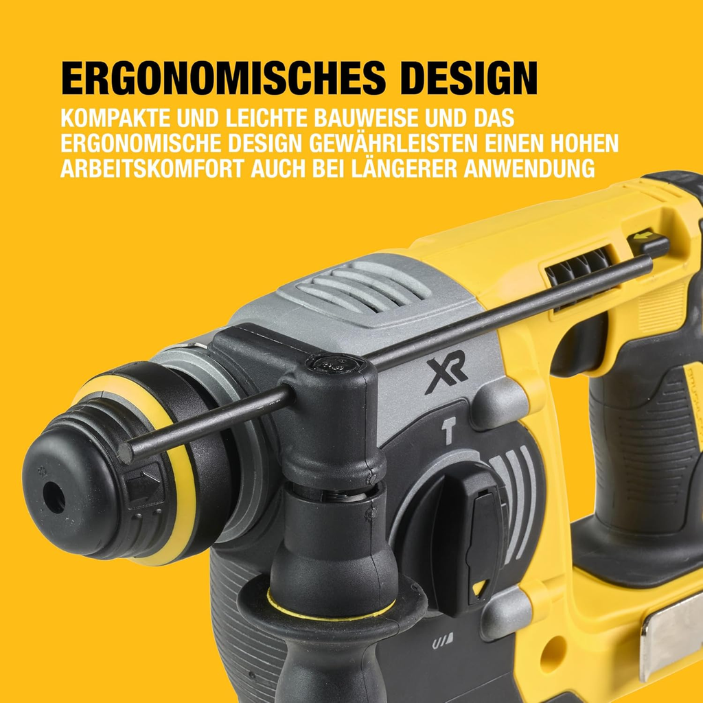 Leichter 3-in-1 Bohrhammer – Bohren, Hammerbohren und Meißeln für Heimwerker