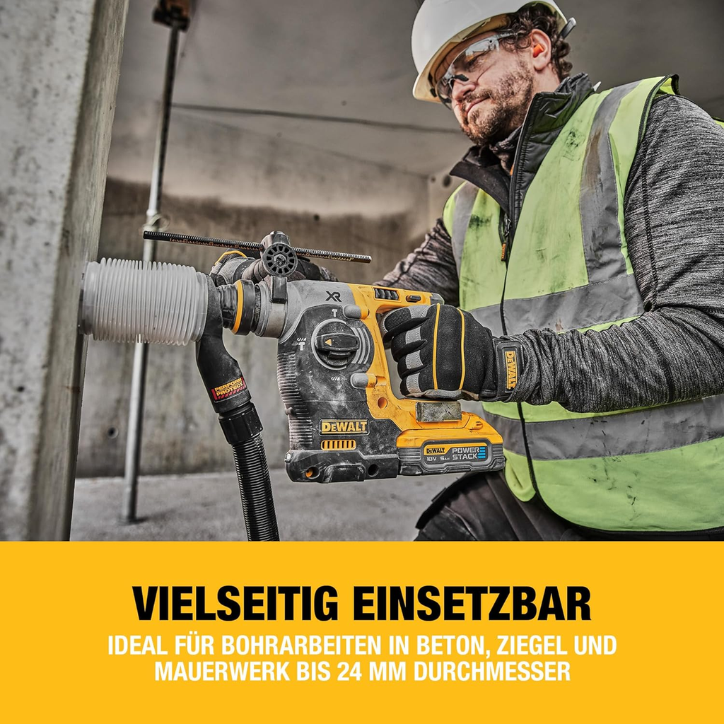 Leichter 3-in-1 Bohrhammer – Bohren, Hammerbohren und Meißeln für Heimwerker