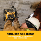 Leichter 3-in-1 Bohrhammer – Bohren, Hammerbohren und Meißeln für Heimwerker
