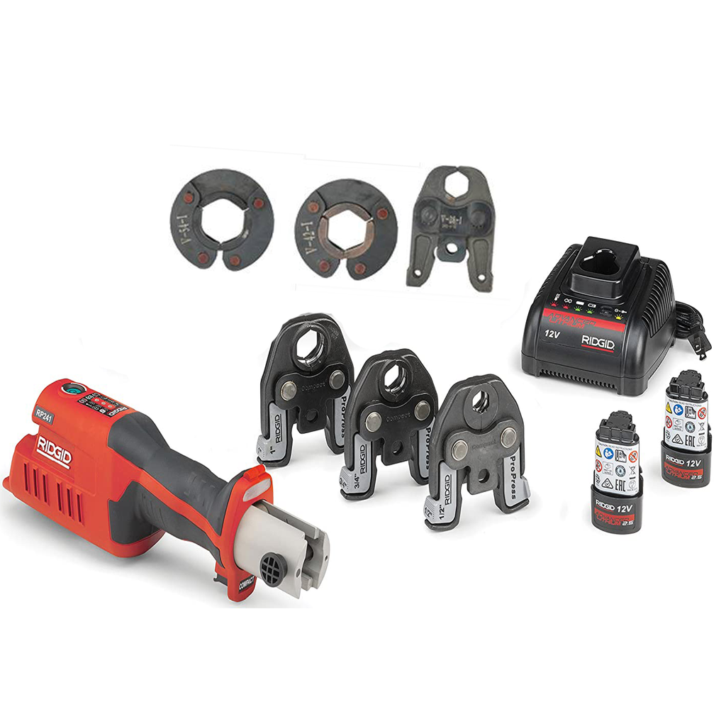 Elektrische hydraulische Presszange – Akku-Crimpzange für Kabelschuhe und Verbinder