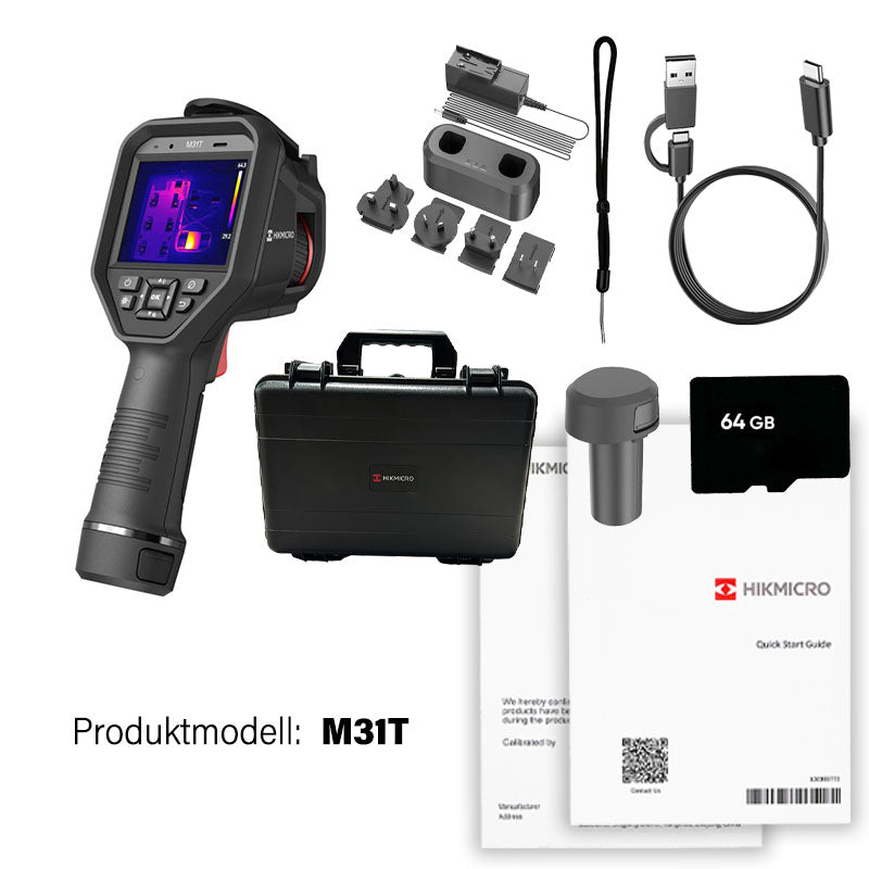 HIKMICRO Wärmebildkamera – Tragbare Infrarotkamera & Thermografiekamera, E01 / Eco / Eco-V / B02S / M60 / M31T / M20W