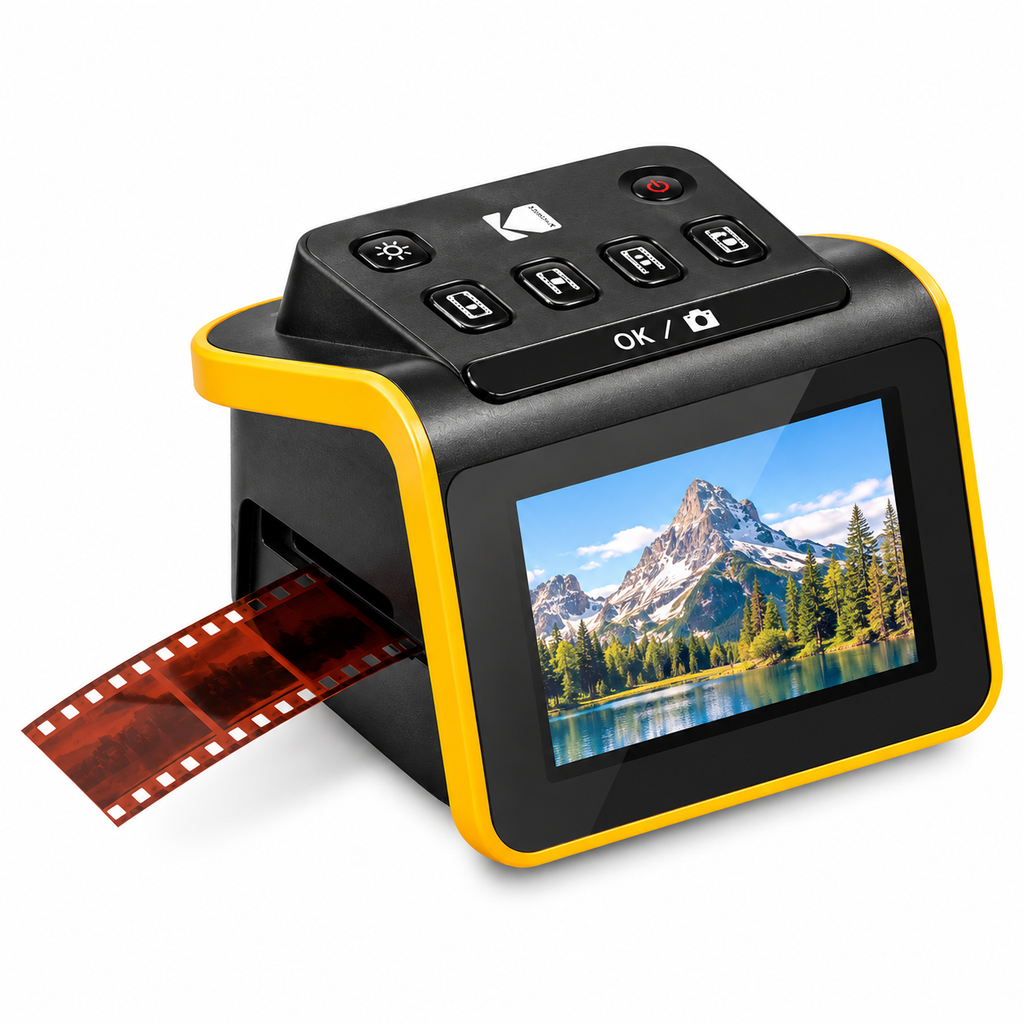 Kodak Slide N Scan – 14MP Filmscanner mit 5" Display, 135/126/110 Dia & Negativ