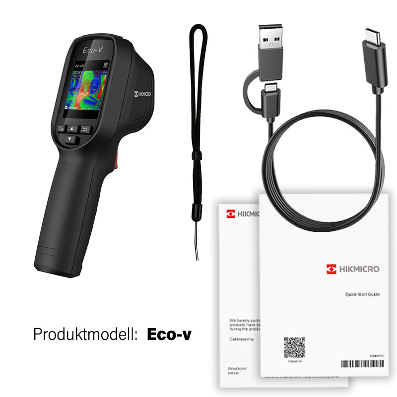 HIKMICRO Wärmebildkamera – Tragbare Infrarotkamera & Thermografiekamera, E01 / Eco / Eco-V / B02S / M60 / M31T / M20W